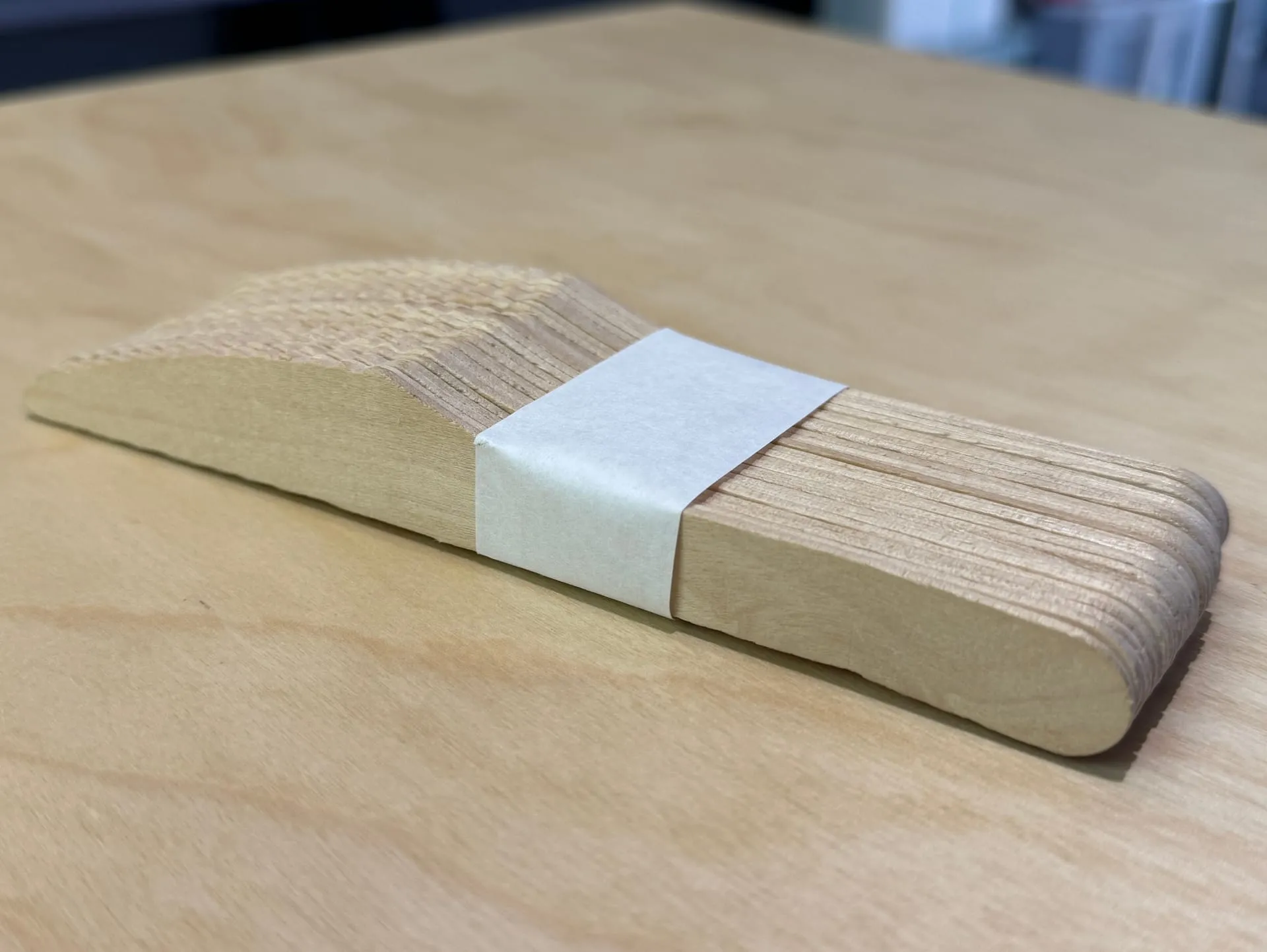 FAJAS DE PAPEL BLANCO