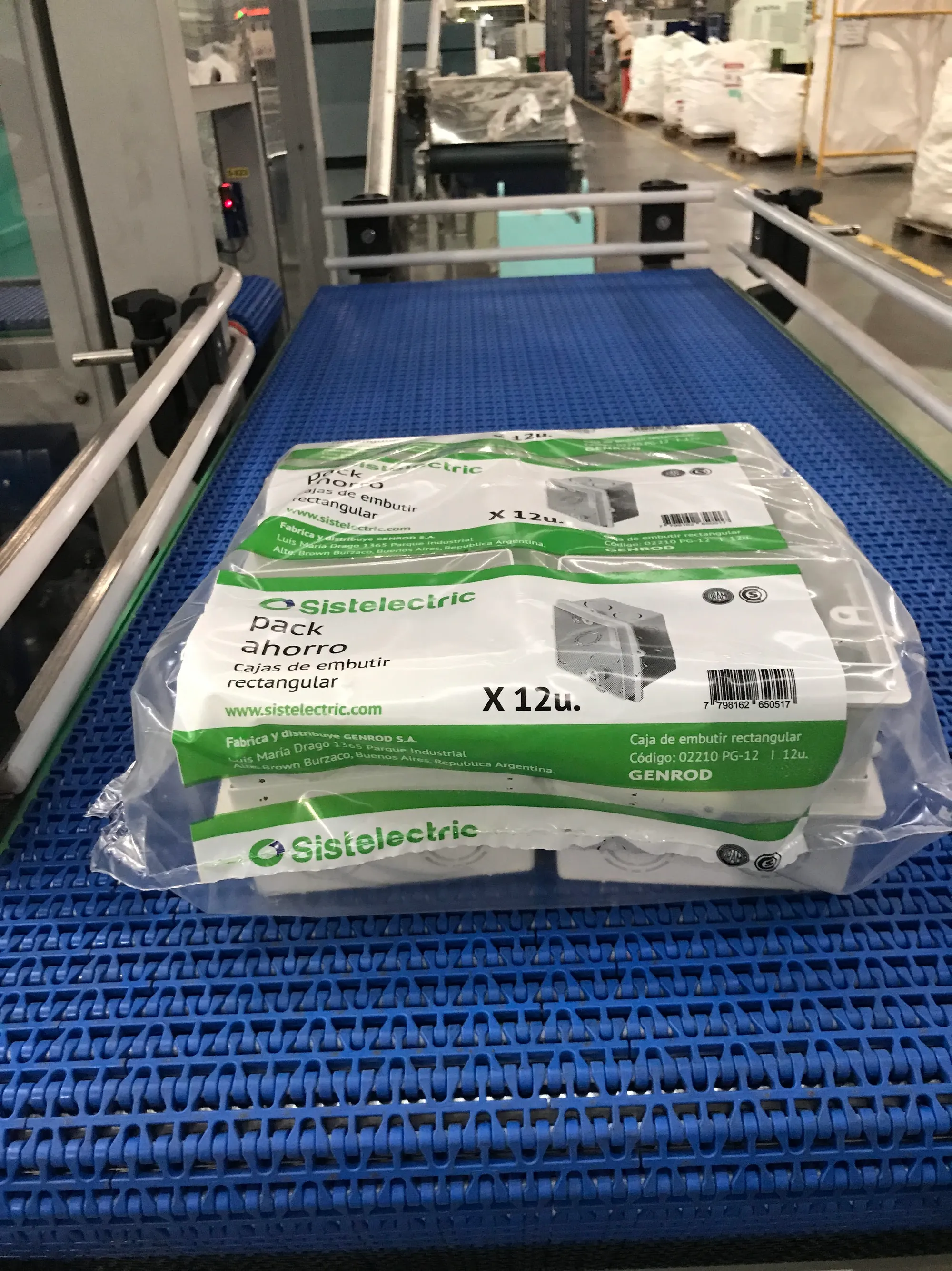 Cinta transportadora de bandas modulares